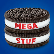 Mega Stuf Chocolate Sandwich Cookies, Family Size N4