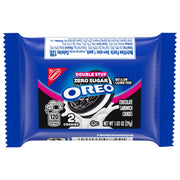 Zero Sugar Double Stuf Chocolate Sandwich Cookies, Snack Packs N9