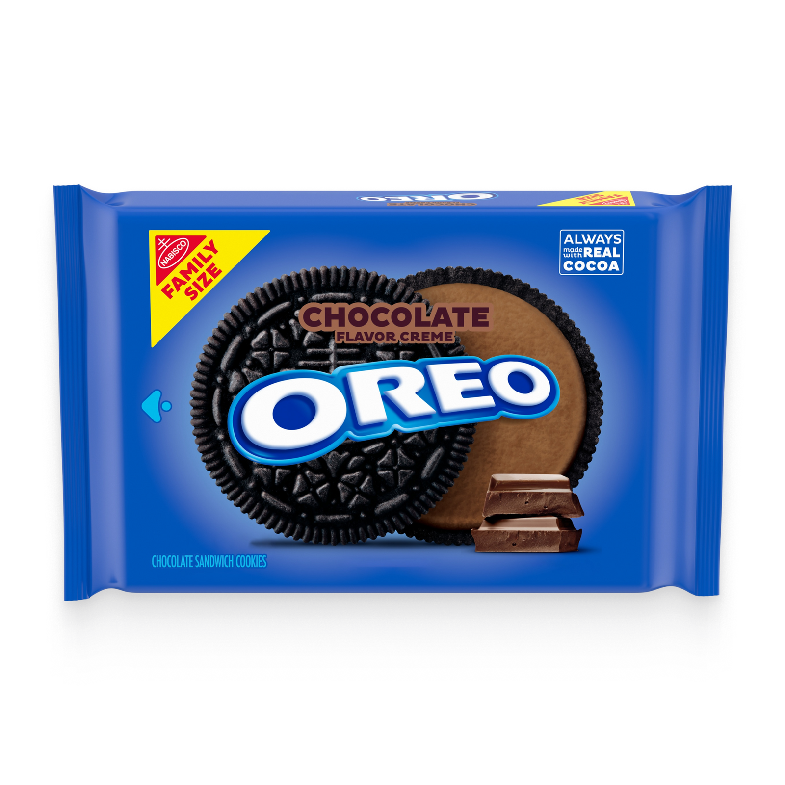 Chocolate Creme Chocolate Sandwich Cookies, Family Size P8