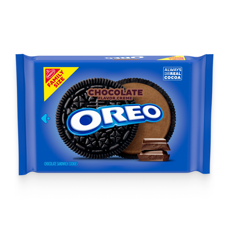 Chocolate Creme Chocolate Sandwich Cookies, Family Size P8