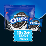 Zero Sugar Chocolate Sandwich Cookies, Snack Packs Y3