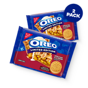 Apple Pie a la Mode Sandwich Cookies, Limited Edition, 2 Pack Z9