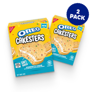 Cakesters Confetti Cake Soft Snack Cakes, Snack Packs, 2 Pack X7