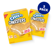 Golden Cakesters Soft Snack Cakes, Snack Packs, 2 Pack T1