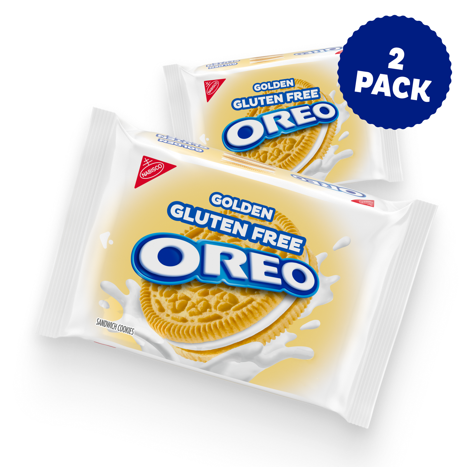Gluten Free Golden Sandwich Cookies, 2 Pack F8