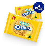 Lemon Creme Sandwich Cookies, Family Size, 2 Pack R4