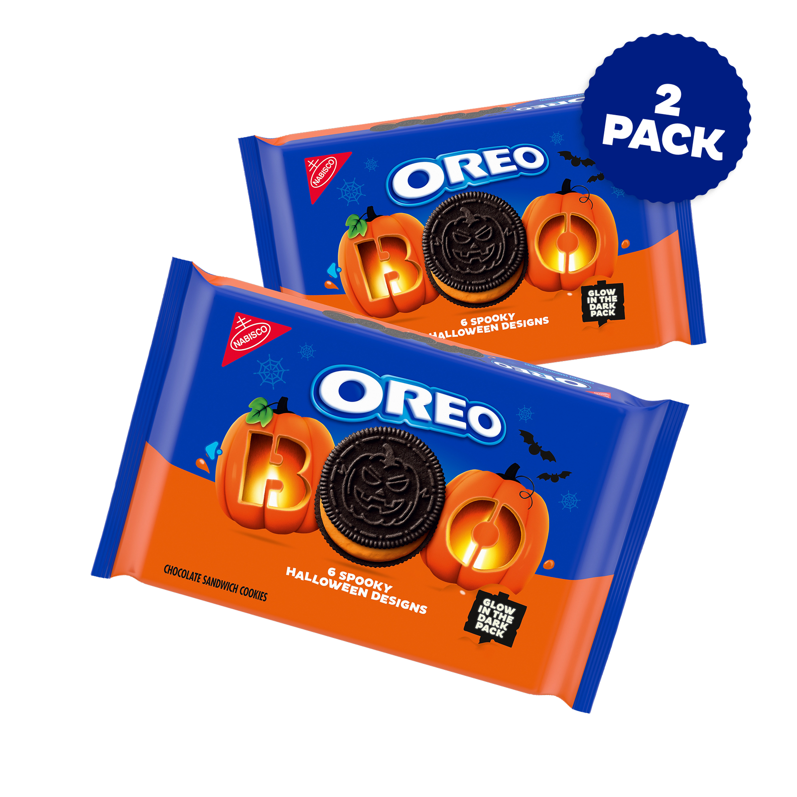Orange Creme Halloween Cookies, Limited Edition, 2 Pack G3