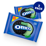 Mint Creme Chocolate Sandwich Cookies, Family Size, 2 Pack T3