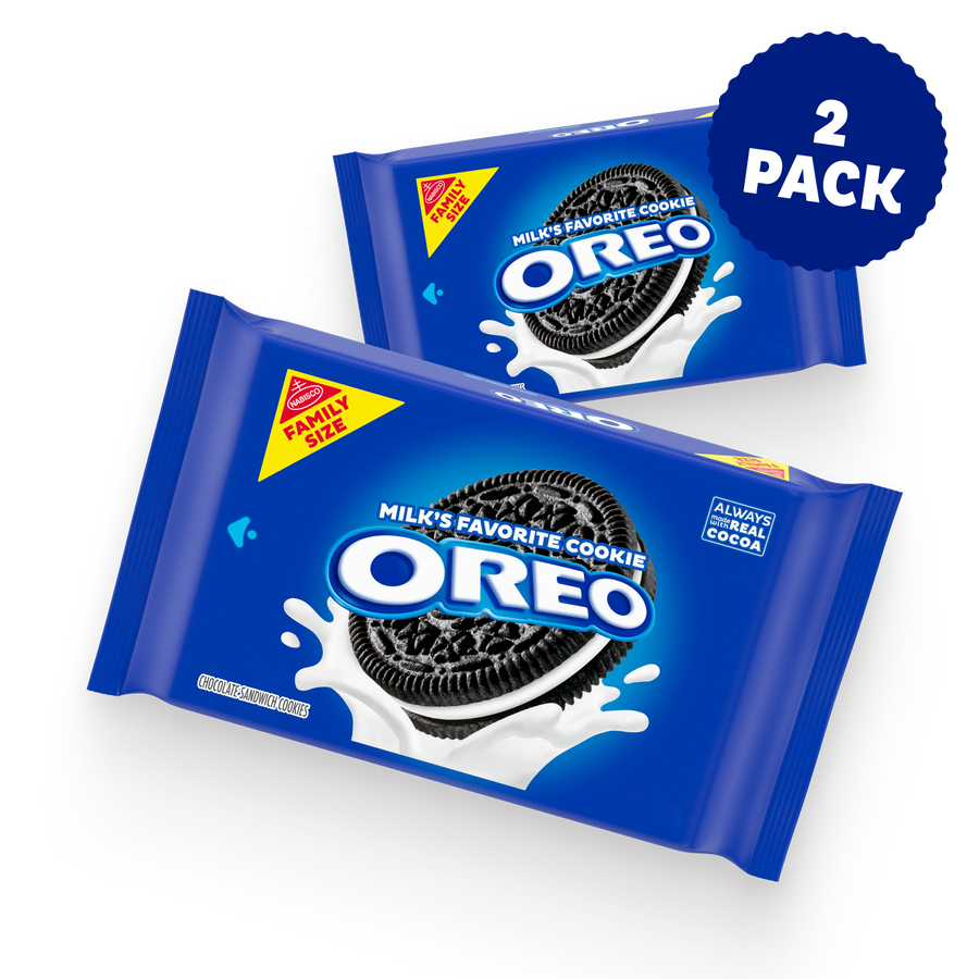 Chocolate Sandwich Cookies, Family Size, 2 Pack F4