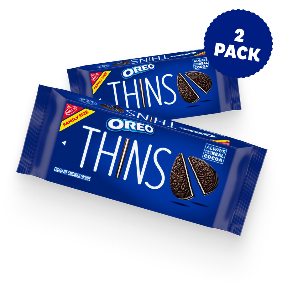 Thins Chocolate Sandwich Cookies, Family Size, 2 Pack T2