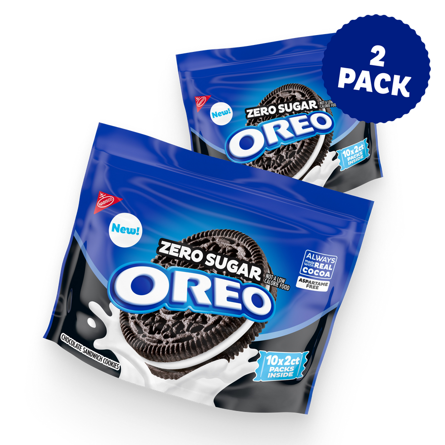 Zero Sugar Chocolate Sandwich Cookies, Snack Packs, 2 Pack B8