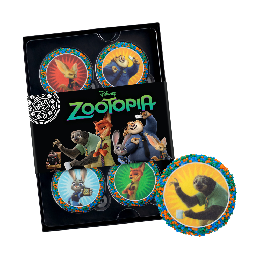OREOiD Disney Zootopia Edition Cookie Box - 6ct O6