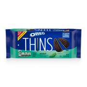 Thins Mint Creme Chocolate Sandwich Cookies, Family Size, 2 Pack U9