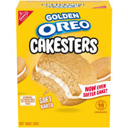 Golden Cakesters Soft Snack Cakes, Snack Packs, 2 Pack T1